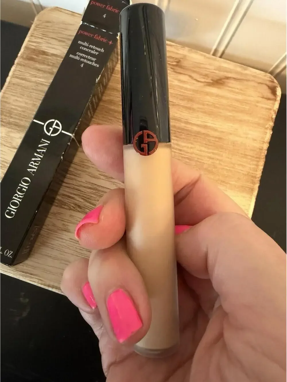 Giorgio Armani Power Fabric+ Multi-Retouch Concealer Shade 4 Liquid 6ml